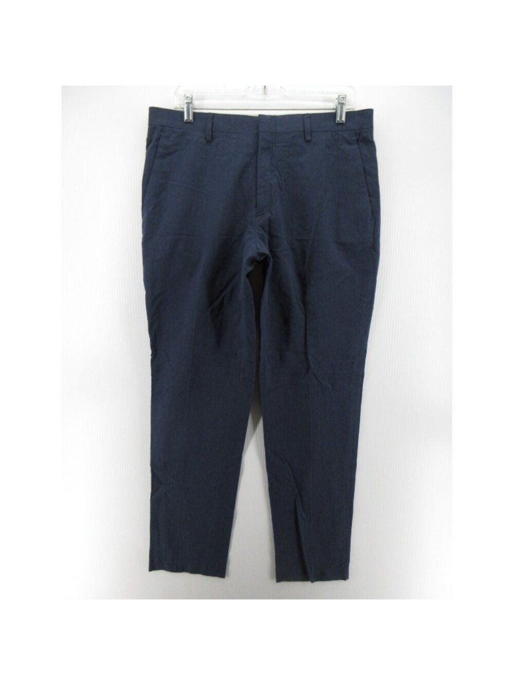J Crew Pants 33X32 Navy Ludlow Somelos Linen Blend Slim Fit Trousers